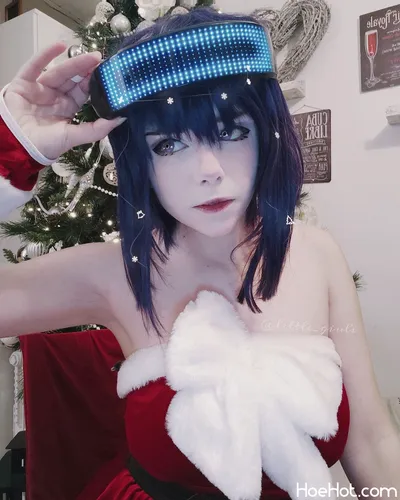 Little Giuli - Xmas Motoko nude cosplay leaked 59811