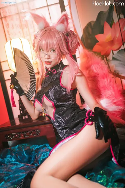 [大大卷卷小卷] Tamamo Vitch +  雷电将军同人兔女郎 nude cosplay leaked 172164