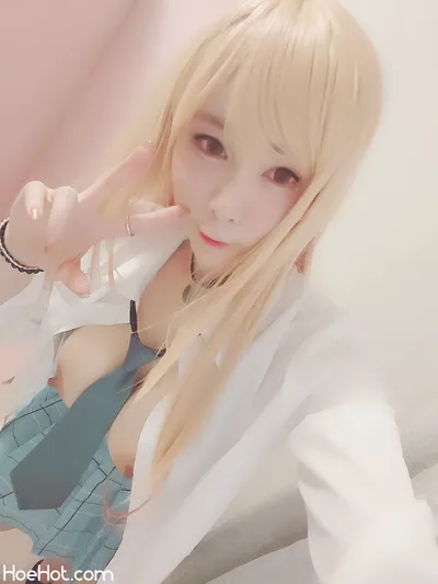 [岡田ゆい] 二穴いじってイキまくる✊ (その着せ替え人形は恋をする) nude cosplay leaked 407626