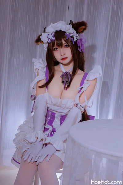 二佐Nisa - Kashino maid nude cosplay leaked 227305