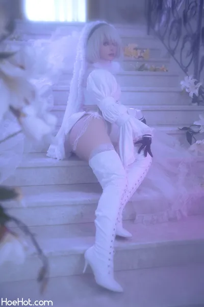 Alcololi - 2B Bride nude cosplay leaked 371837