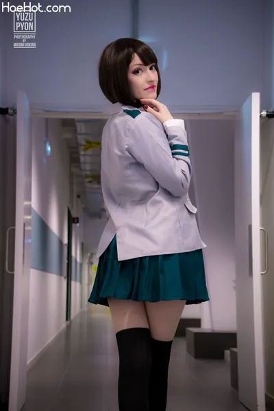 Yuzu Pyon - Ochako nude cosplay leaked 610397