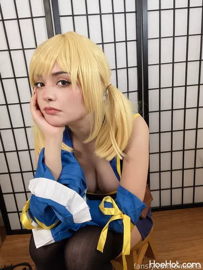 Sandykuroneko - Lucy Heartfilia nude cosplay leaked 601138