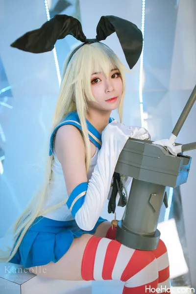 兔言兔語 - Shimakaze nude cosplay leaked 504633