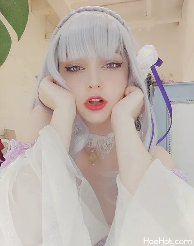 Hologana - Emilia nude cosplay leaked 288675