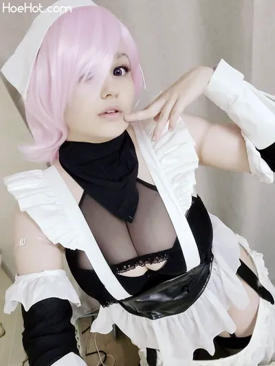 [Runioni] Miyamoto Musashi - Maid (Fate/Grand Order) nude cosplay leaked 613910