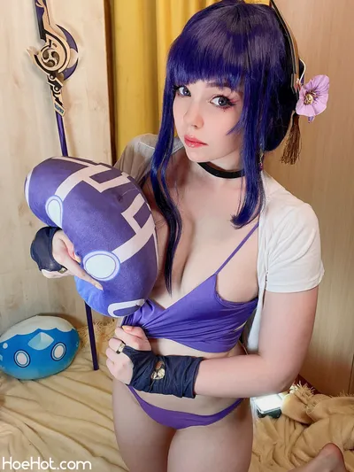 Caticornplay - Raiden Shogun nude cosplay leaked 410574