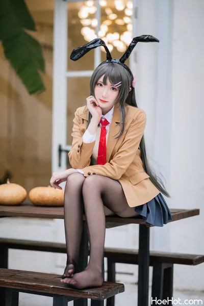 瓜希酱 - 樱岛麻衣 校服 nude cosplay leaked 42186