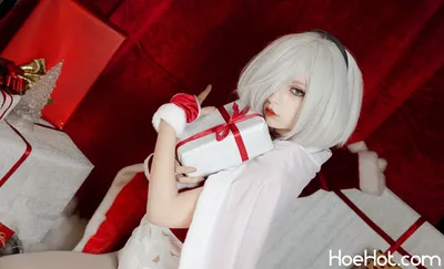 Himeecosplay - 2B Xmas nude cosplay leaked 347376