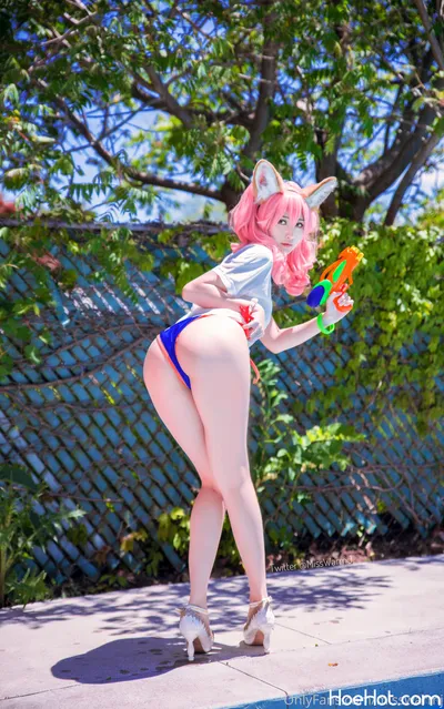 Misswarmj - Tamamo nude cosplay leaked 76221