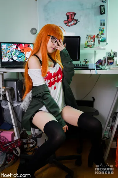 Megumi Koneko - Futaba Sakura nude cosplay leaked 557699