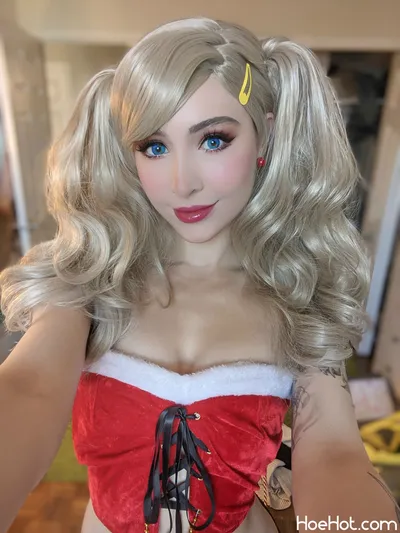 Luxlo - Ann Takamaki Christmas nude cosplay leaked 202784