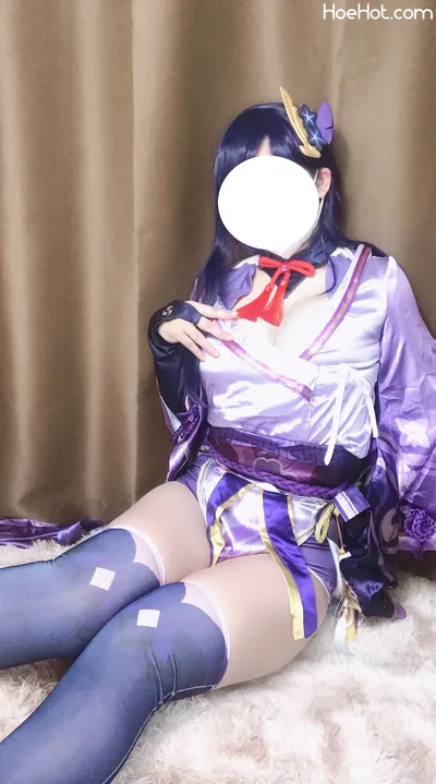 【少女映畫】雷电将军 | Raiden Shogun nude cosplay leaked 350490