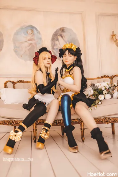 Michi Kyunn &amp; Hackee chan - Ereshkigal &amp; Ishtar nude cosplay leaked 355669