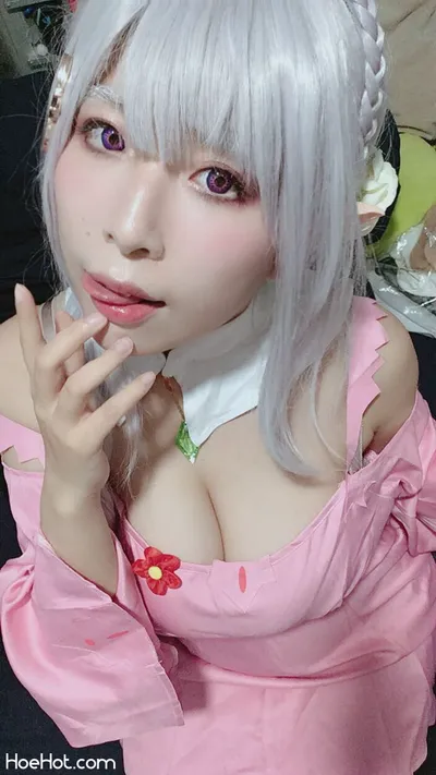 Bilibili - Emilia nude cosplay leaked 181624