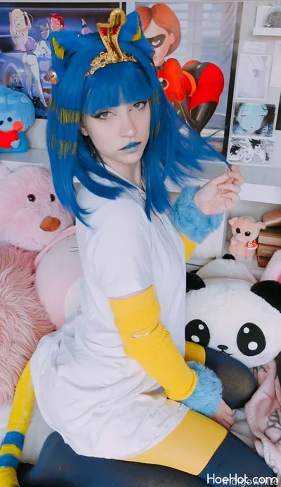 Indigo White - Ankha nude cosplay leaked 270053