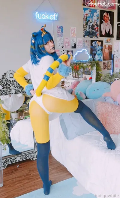 Indigo White - Ankha nude cosplay leaked 270063