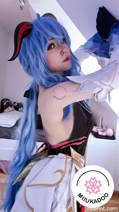 Miukadoo - Ganyu nude cosplay leaked 429775