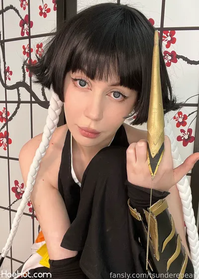 Tsunderebean - Soi Fon nude cosplay leaked 356455