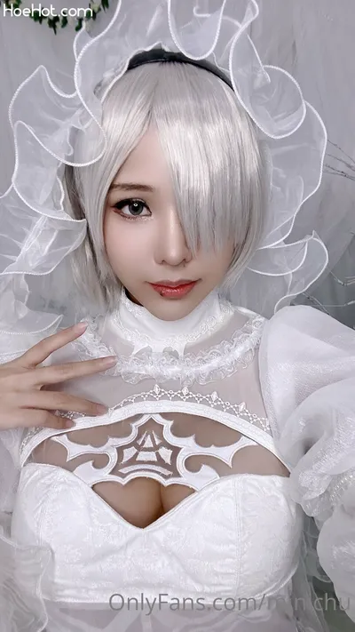 Minichu - 2B Bride nude cosplay leaked 368969