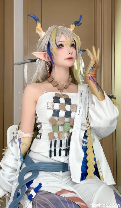 超级小禾儿 - Shu (Arknights) nude cosplay leaked 67665