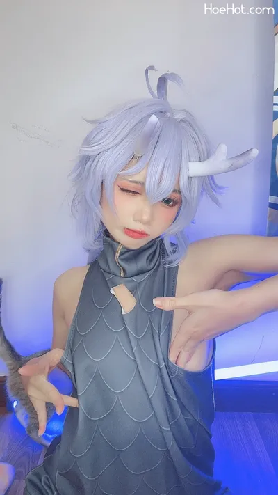 [PoppaChan] - Honkai Star Rail Bailu nude cosplay leaked 210407