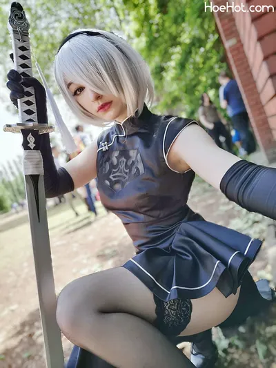 Keekihime - 2B nude cosplay leaked 272467