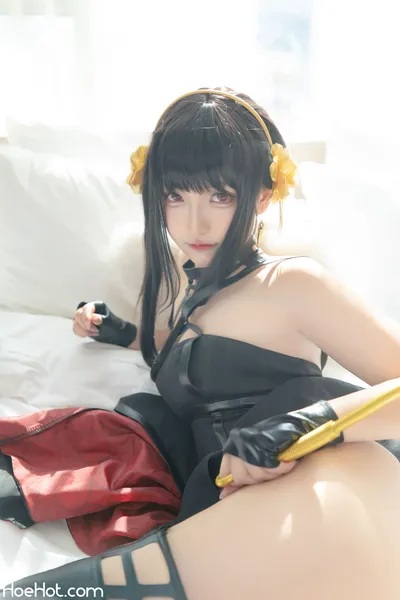 神楽坂真冬 - Yor Forger nude cosplay leaked 392210