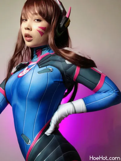 Virtual Geisha - D.Va (Overwatch) nude cosplay leaked 325052