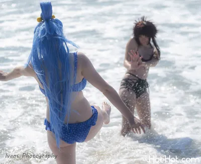 Realfrogg - Aqua nude cosplay leaked 322106