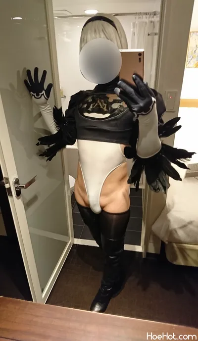 Hatarabu - 2B leotard nude cosplay leaked 91868