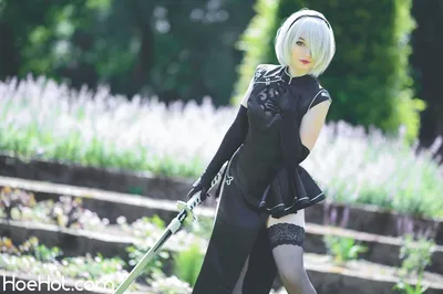 Keekihime - 2B nude cosplay leaked 272461