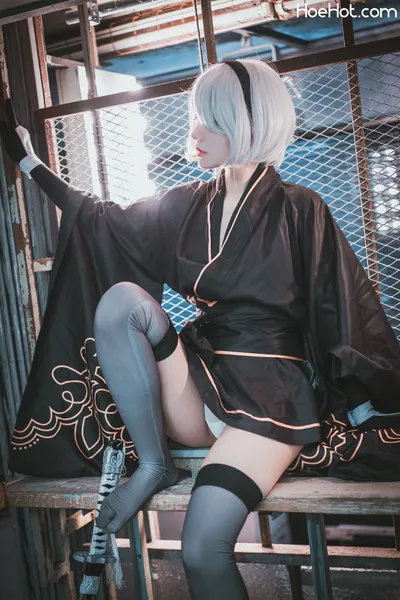 [DJAWA] Jenny - NieR:Automata 2B nude cosplay leaked 581098