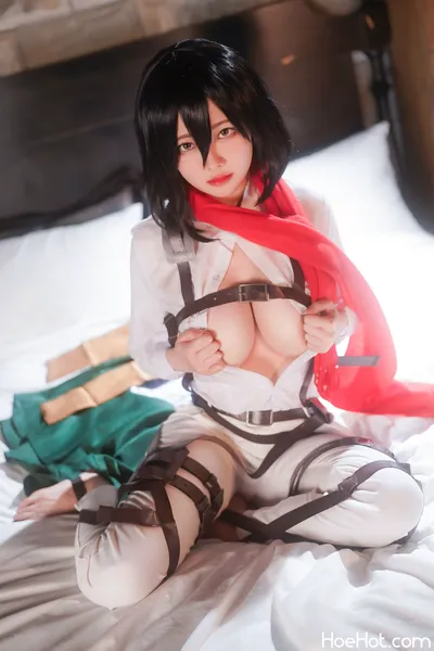 Arty Huang (Arty亚缇) - Mikasa Ackerman nude cosplay leaked 41948