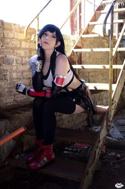 Enafox - Tifa nude cosplay leaked 134630