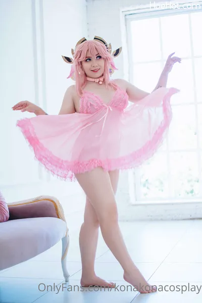 Kona - Yae Miko nude cosplay leaked 164610