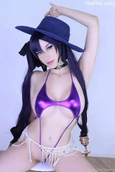 Meryl Sama - Mona Bikini nude cosplay leaked 613570