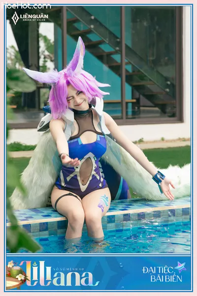 Arena of Valor Cosplay Liliana seaside surfer's profile image