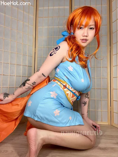 Namigonewild - Nami kimono nude cosplay leaked 171928