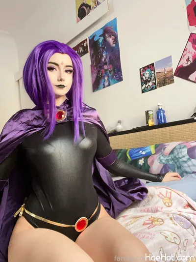 Monoki Chan - Raven (Selfie Set) nude cosplay leaked 94689