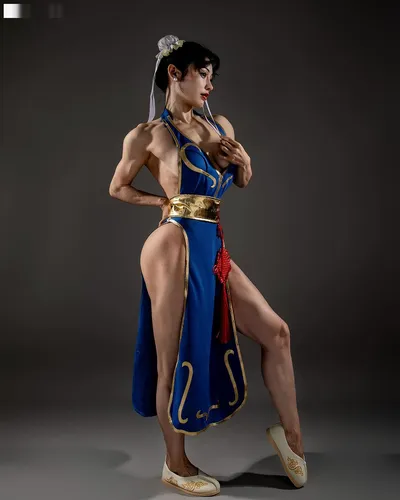 Yuan Herong - Chun li nude cosplay leaked 23929