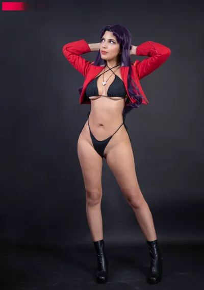 Rusetgreen - Misato nude cosplay leaked 13395