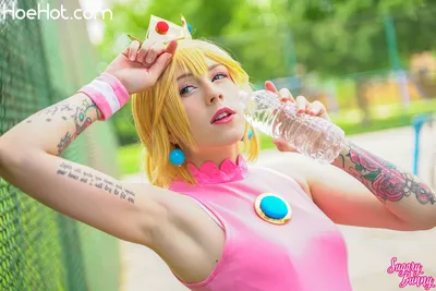 SugaryBunny - Peach Tennis nude cosplay leaked 525080