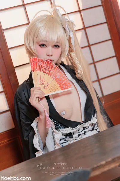 咬一口兔娘ovo - 穹妹浴衣 nude cosplay leaked 222088