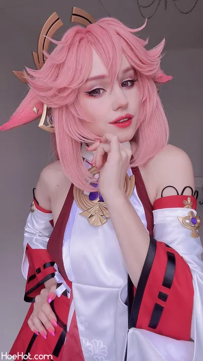 Shirogane-sama -  Yae Miko nude cosplay leaked 498475