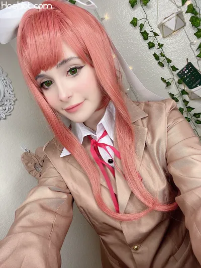 ItsCandyCloud - Monika nude cosplay leaked 270558