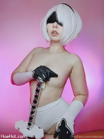 Aokotan - 2B nude cosplay leaked 608611