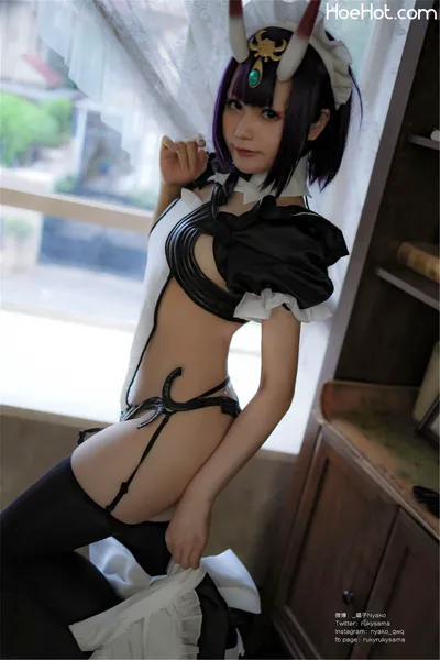 Nyako - Shuten Douji Maid nude cosplay leaked 487017