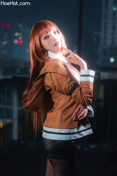 [凰儿_] 命运石之门 助手 Makise Kurisu nude cosplay leaked 103652