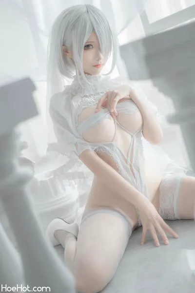 蠢沫沫 - 2B 白婚纱 nude cosplay leaked 566784